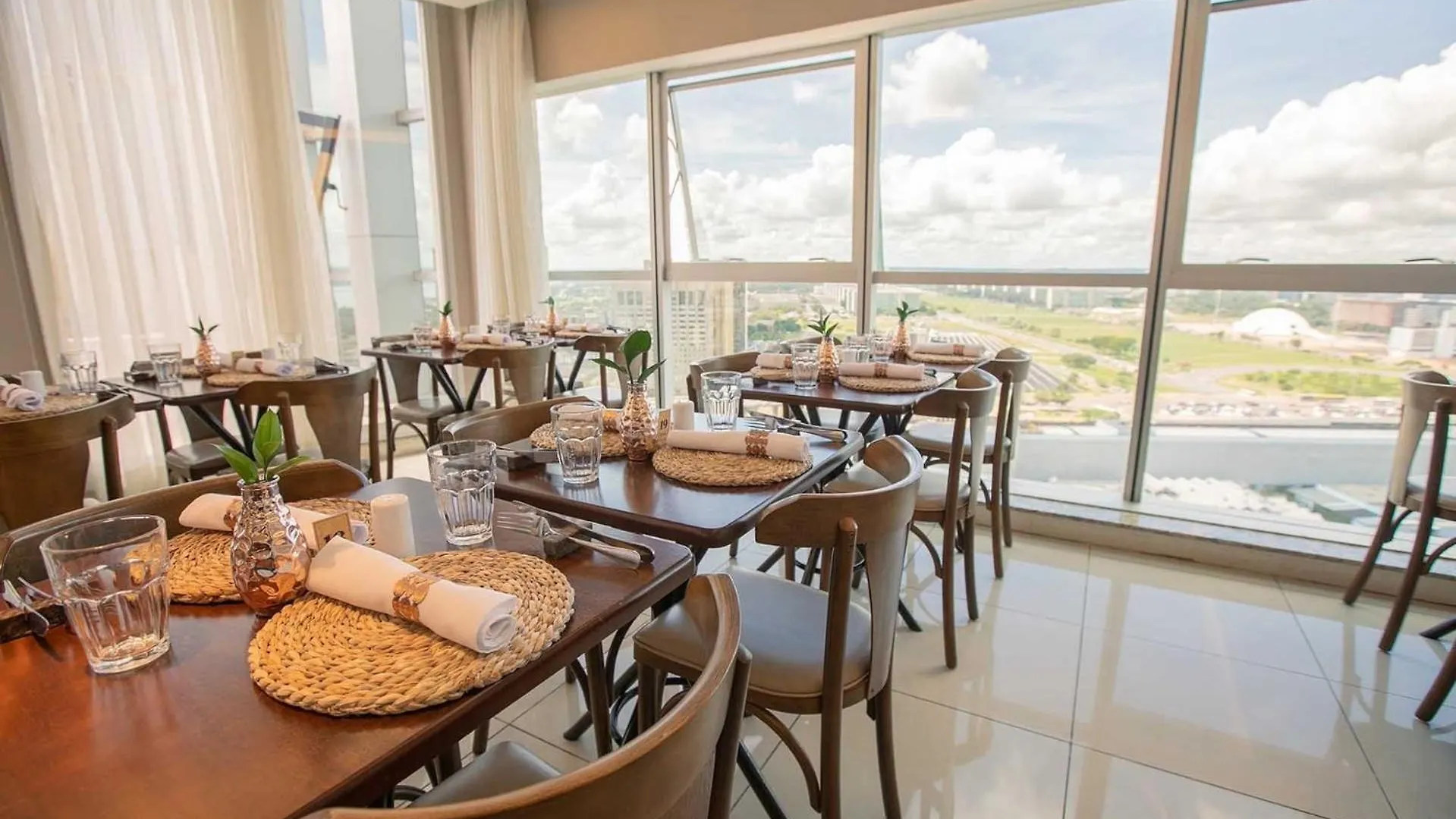 V907 Lindo Flat Em Hotel Bsb Vista Maravilhosa Brasilia 0*,