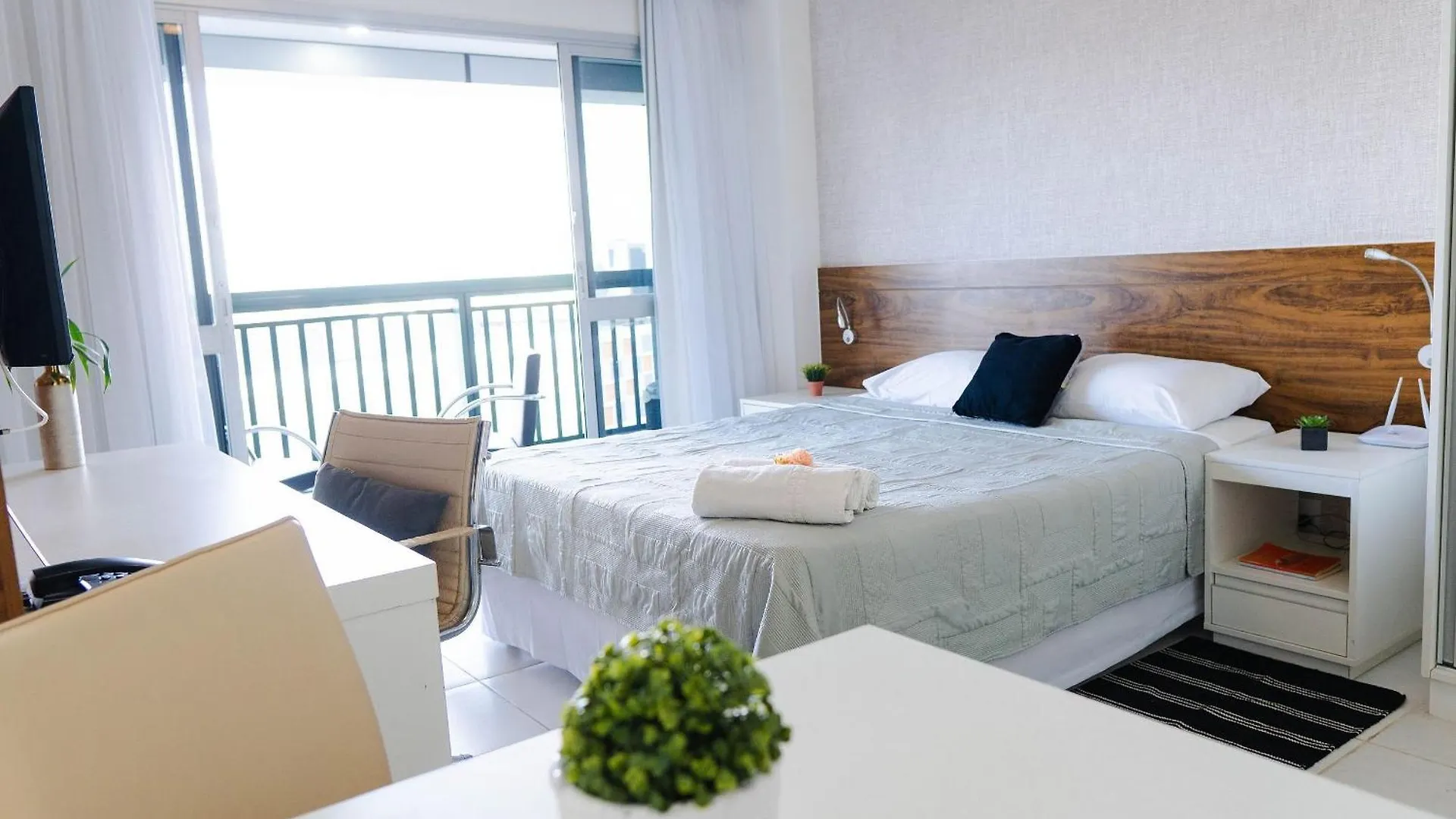 V907 Lindo Flat Em Hotel Bsb Vista Maravilhosa Brasilia Appartamento
